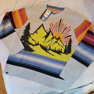 Kavu Sweater - Hillrose Happy Valley NWT